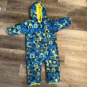 Columbia 12-18 one piece snowsuit. Gently worn.